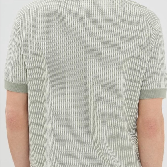 Men's Ladder Stripe Turnknit Polo - Picture 6 of 7